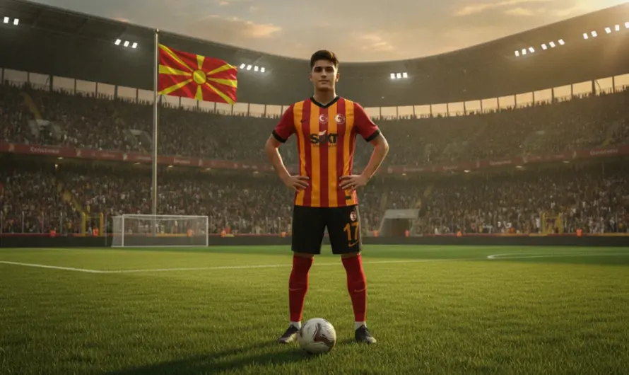 Galatasaraylı Yıldızın Yeni Rotası: Kuzey Makedonya Milli Takımı