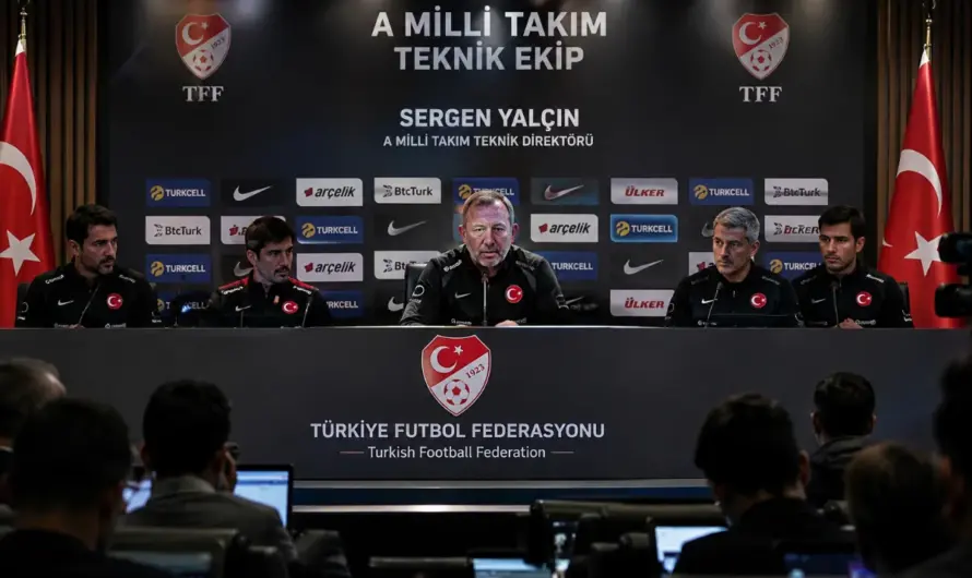 Milli Takımda Sergen Yalçın Dönemi: İşte Yeni Teknik Heyet