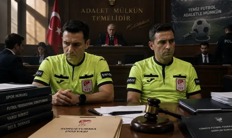 Türk Futbolunda Hakemlere Yönelik Şike ve Bahis Operasyonu